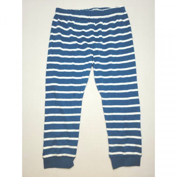 Dark Blue and White Stripe Pant
