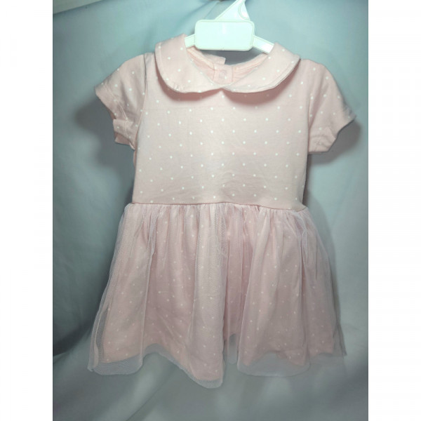 Full Peach Pink Frock