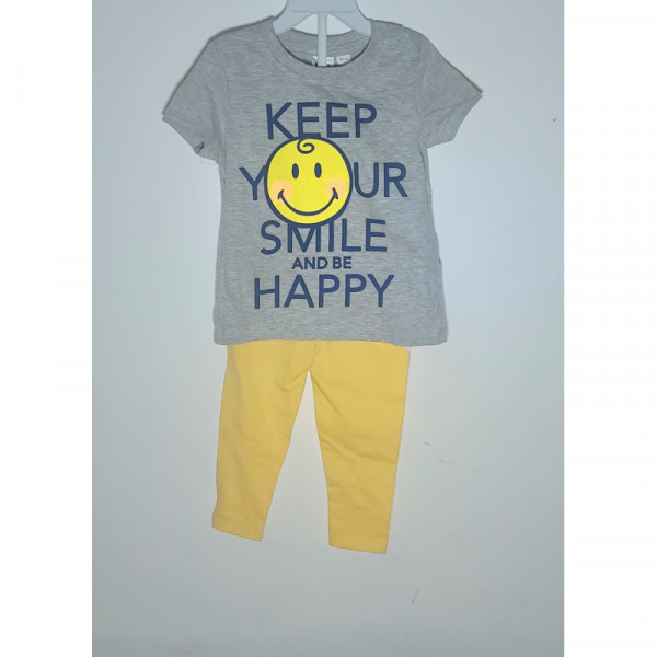 Be Happy T-Shirt & Pant Set