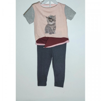 Princess Cat T-Shirt & Pant Set